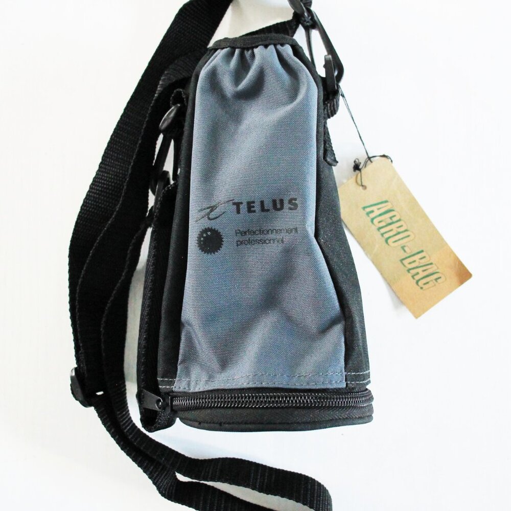 Water Bottle Carrier Crossbody Sling Lined Holder Shoulder Strap Acro Bag